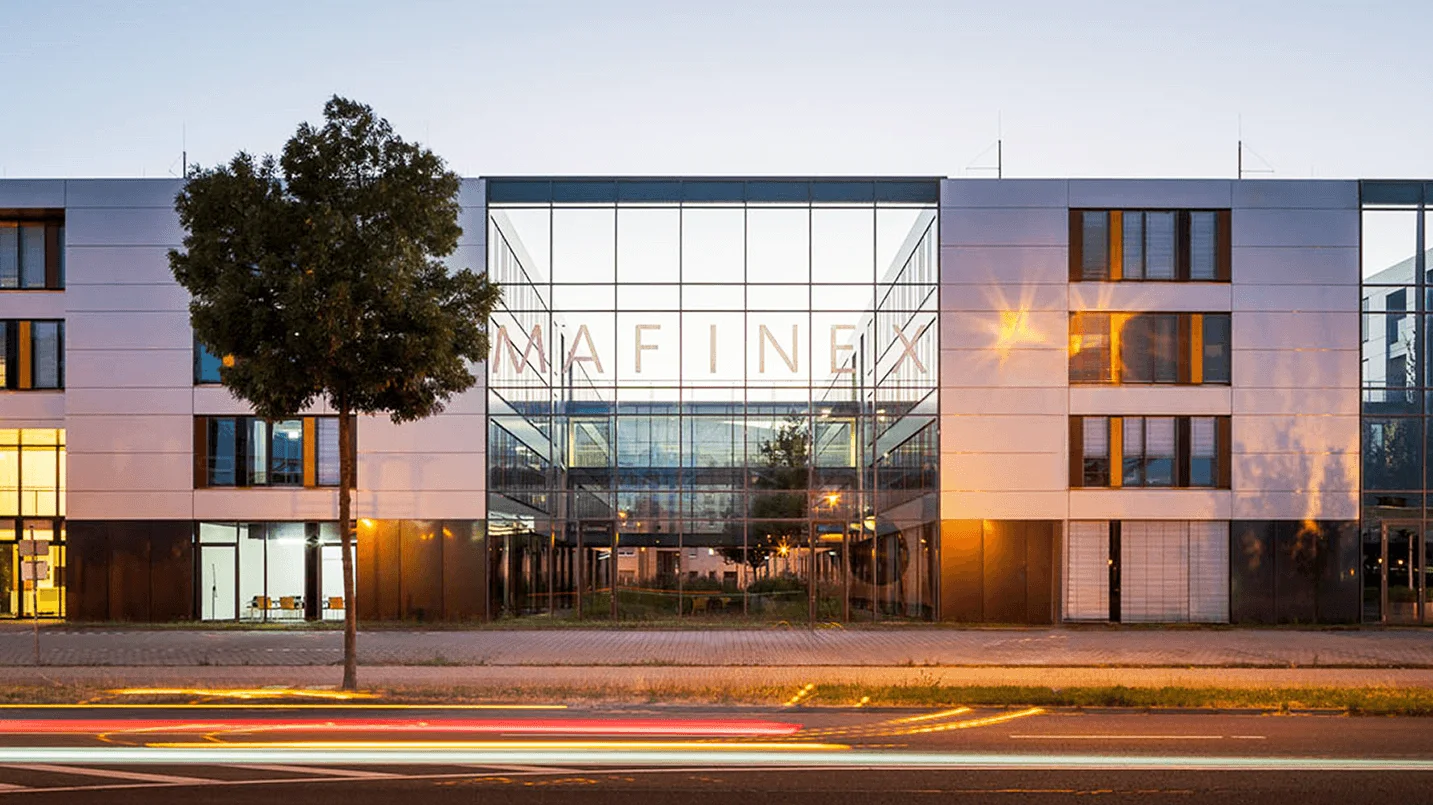 Fassade des Mafinex in Mannheim