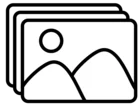 Icon für das Datenformat Bild und Video